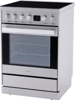 Eurotech 60cm Electric Freestanding Cooker - Stainless
