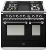Steel Ascot 100cm Gas/Electric Freestanding Cooker (NEW Model) *Indent item