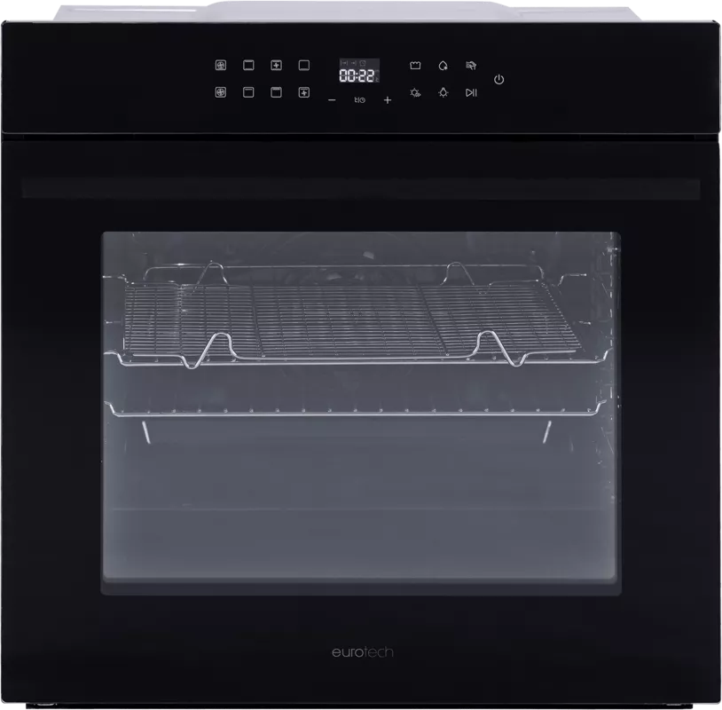 Eurotech 60cm Built-In Pyrolytic Oven - Black