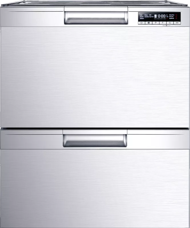 Eurotech 60cm Double Drawer Dishwasher