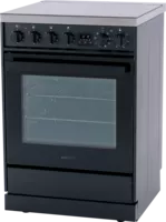 Eurotech 60cm Electric Freestanding Cooker - Black