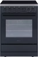 Eurotech 60cm Electric Freestanding Cooker - Black