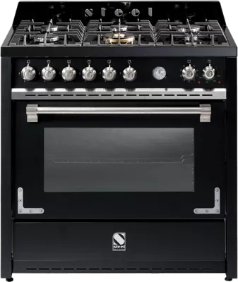 Steel Oxford 90cm Gas/Electric Freestanding Cooker